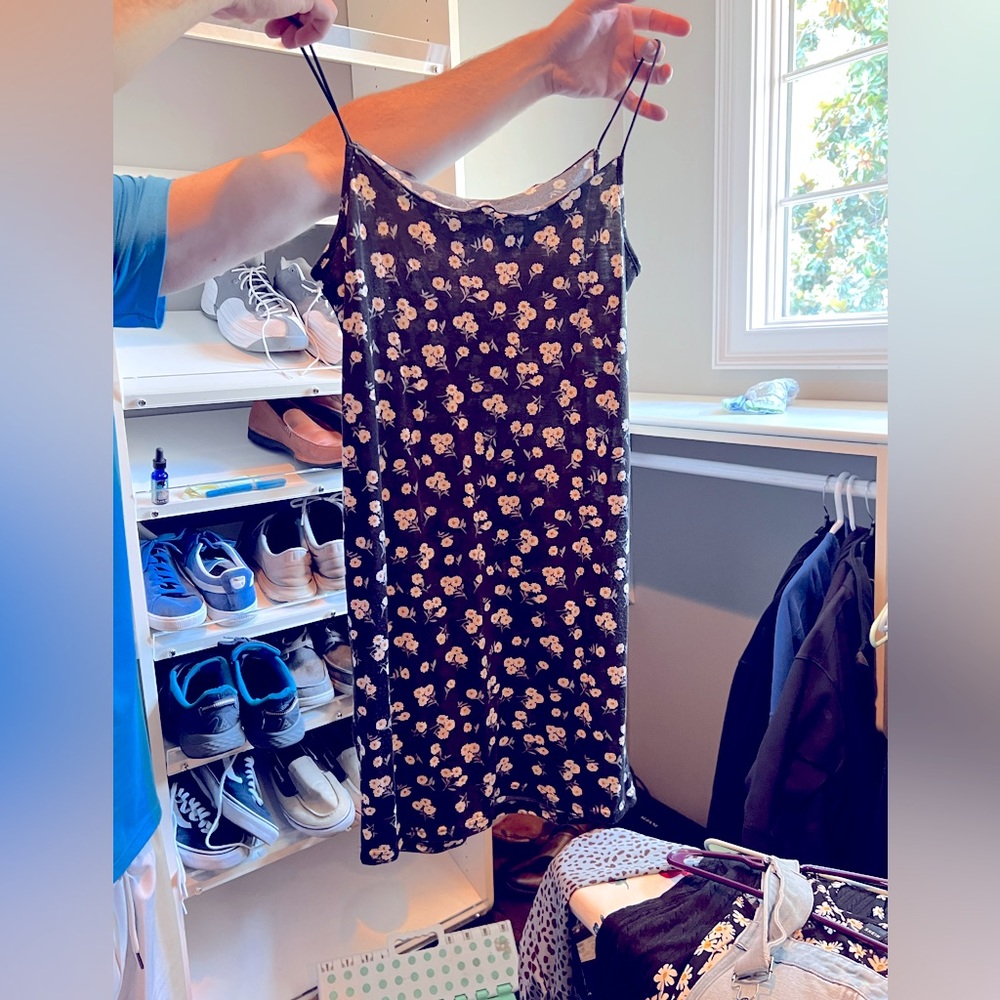 Sunflower maternity dress